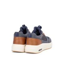 حذاء كاجوال كحلي وعسلي من فيكتور كلارك