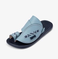 حذاء شرقي طبي وطني ضد الماء - سماوي وكحلي