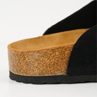 نعال رجالي اسباني جلد طبيعي اسود