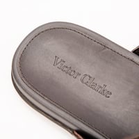 حذاء بنى من فيكتور كلارك جلد طبيعي