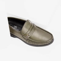 جزمه رسمية جلد زيتي صناعة اسبانيه من براند (ماركو)