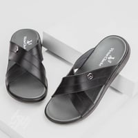 حذاء طبي فيكتور كلارك أسود لامع