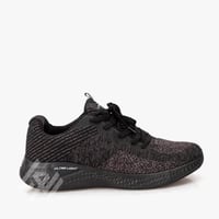 حذاء رياضة كاجوال قماش أسود من loremen