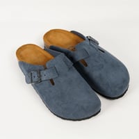 نعال رجالي اسباني جلد طبيعي كحلي