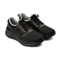 حذاء رياضي مريح للجري والنادي بلون اسود