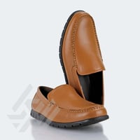 Victor Clarke حذاء رسمي عسلي بنعل طبي