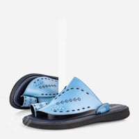 نعال شرقي إيطالي طبي أزرق فاتح