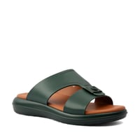 نعال شرقي خليجي جلد زيتي ماركة فيكتور كلارك