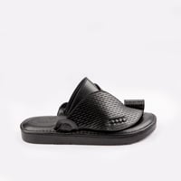 حذاء شرقي إيطالي أسود طبي