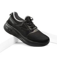 حذاء رياضي مريح للجري والنادي بلون اسود