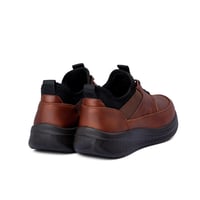 حذاء كاجوال طبي من فيكتور كلارك - جلد بني طبيعي