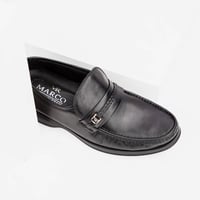 حذاء رسمي اسباني اسود من براند (ماركو)