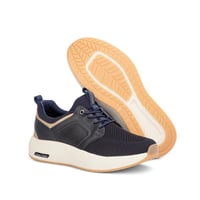 حذاء كاجوال انيق كحلي وبيج