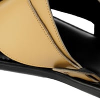 حذاء شرقي ايطالي جلد طبيعي