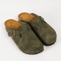 نعال رجالي اسباني جلد طبيعي زيتي