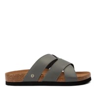 نعال رجالي اسباني باللون الرمادي