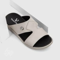 حذاء طبي فيكتور كلارك عريض رمادي