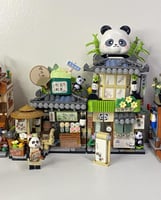 مبنى مقهى الشاي الياباني- Japanese panda tea cafe