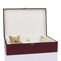 شنطة هدية جلد فاخرة بالوان متعددة