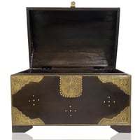 صندوق هندي فاخر ذهبي