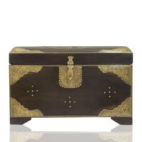 صندوق هندي فاخر ذهبي