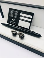 كبك وقلم فندربلو اسود