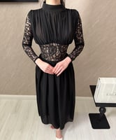 فستان حنو اسود