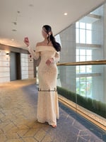 فستان امون اوف وايت