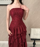 فستان ماجده دانتيل عودي