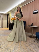 فستان رواء زيتي