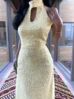 فستان هوايا ليموني