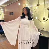 فستان ايلان ابيض