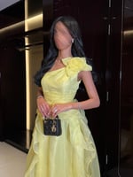 فستان جيهان ورده اصفر