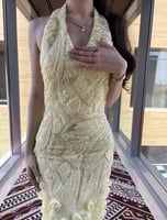 فستان ميرل اصفر