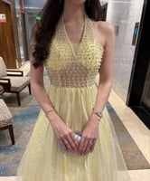 فستان جيلا اصفر