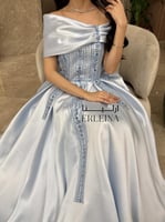 فستان جودي سماوي