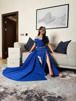 فستان ديمي ازرق