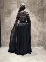 فستان رلى اسود