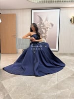 فستان اصايل كحلي