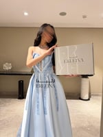 فستان نردين سماوي