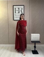 فستان مفمي عودي