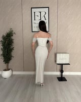 فستان نبض لؤلؤي