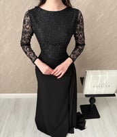 فستان نجد اسود