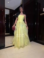 فستان جيهان اصفر