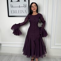 فستان جي مي ليلكي