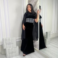 فستان نوف مخمل