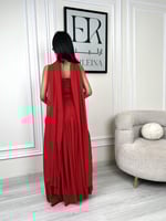 فستان انجي احمر