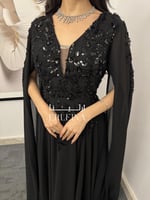 فستان اسرار اسود
