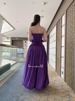 فستان لامو بنفسجي