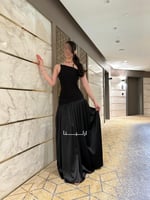 فستان لوبا اسود